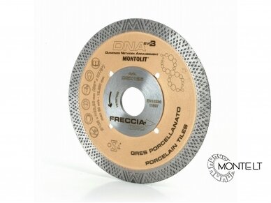 115 mm deimantinis diskas plytelėms Montolit FRECCIA ORO Art. CGX115