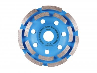 125MM BAUMESSER DGS-S BETON Betono šlifavimo diskas 125MM BAUMESSER DGS-S BETON Betono šlifavimo diskas