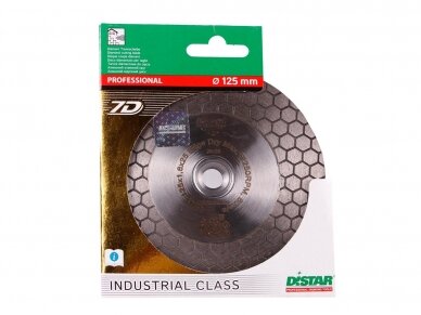 125MM DISTAR EDGE DRY Deimantinis diskas plytelėms SU FLANŠU 4