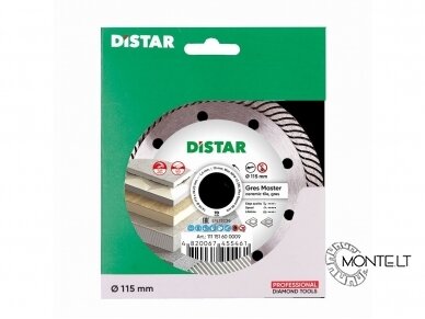 115MM DISTAR GRES MASTER Deimantinis diskas akmens masei 2