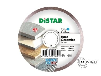 180MM DISTAR HARD CERAMICS deimantinis diskas plytelėms
