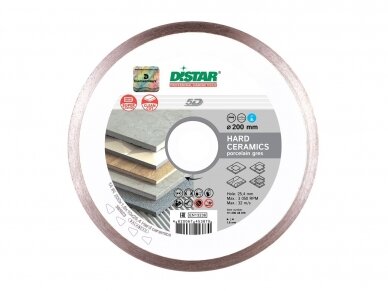 200MM DISTAR HARD CERAMICS deimantinis diskas plytelėms