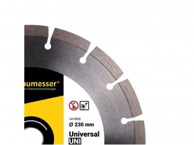 230MM BAUMESSER UNIVERSAL UNI Deimantinis diskas 3