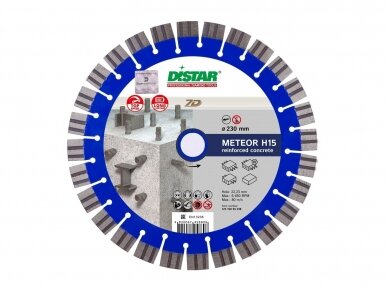 230MM DISTAR METEOR H15 Deimantinis diskas gelžbetoniui, hidrotechniniam betonui