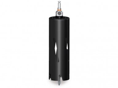 300mm ilgio Ø45 - 210mm TCT kietmetalio karūnėlės SuperXcut Xtra deep su HEX11 laikikliu 300mm ilgio Ø45 - 210mm TCT kietmetalio karūnėlės SuperXcut Xtra deep su HEX11 laikikliu