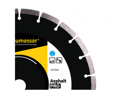 300MM BAUMESSER ASPHALT PRO Deimantinis diskas asfaltui 3