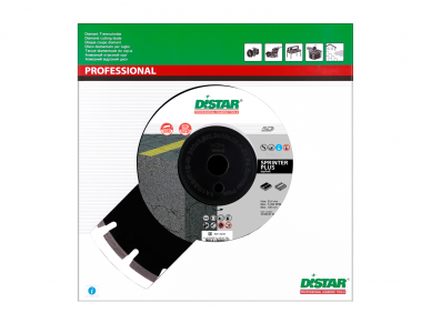 300MM DISTAR SPRINTER PLIUS Deimantinis diskas asfaltui 3
