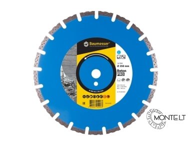 350MM BAUMESSER BETON PRO Deimantinis diskas betonui 350MM BAUMESSER BETON PRO Deimantinis diskas betonui