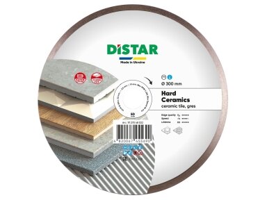 350 x 25.4 mm DISTAR HARD CERAMICS deimantinis diskas plytelėms, granitui, klinkeriui