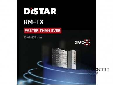 Distar RM-TX 300 mm ilgio sauso gręžimo karūnos armuotam betonui 42 - 152 mm 3