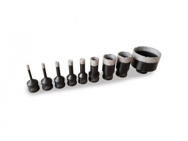5mm Diamond DryXCut karūnėlė plytelėms M14, Mandrex