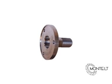 Adapteris iš 3 skylių flanšo į 1 1/4" UNC GOLZ Adapteris iš 3 skylių flanšo į 1 1/4" UNC GOLZ