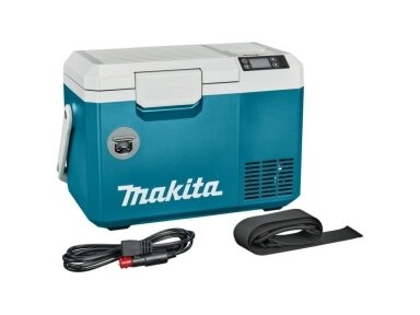 Akumuliatorinis šaldytuvas-šildytuvas su automobiliniu adapteriu 12/24V (40V /18V be akumuliatoriaus ir kroviklio) Makita CW003GZ