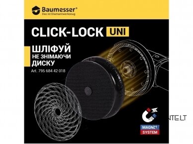 PADUKŲ LAIKIKLIS BAUMESSER CLICK-LOCK UNI 7