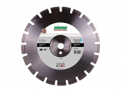 400MM DISTAR BESTSELLER ABRASIVE F4 Deimantinis diskas asfaltui
