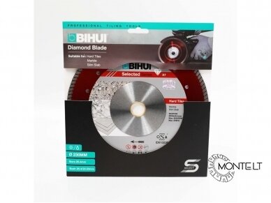 Deimantinis diskas Bihui B-Turbo akmens masei 230x25.4/22.23 1