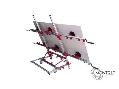 Didelio formato plytelių nešimo sistema 200kg, 6 vakuuminiai automatiniai siurbtukai P708-P618B 2