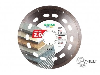 DISTAR ESTHETE 2.0 švaraus pjovimo diskas plytelėms 125mm