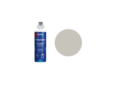 Epoksidiniai klijai Tenax Titanium, spalva Concrete Grey, 250 ml kartridžas Epoksidiniai klijai Tenax Titanium, spalva Concrete Grey, 250 ml kartridžas