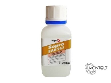 Epoksidinio glaisto / skiedinio koncentruotas valiklis Sopro EAH 547, 250 ml Epoksidinio glaisto / skiedinio koncentruotas valiklis Sopro EAH 547, 250 ml