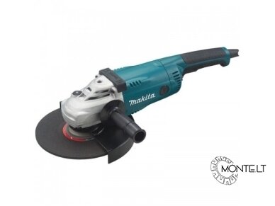 Makita GA9020SF02 kampinis šlifuoklis 230mm su superflanšu ir antivibracine rankena 2200W