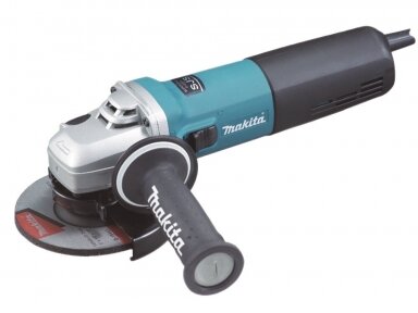 Kampinis šlifuoklis 1400W, 125mm, reguliuojamos apsukos, 9565CVR, 220V Makita