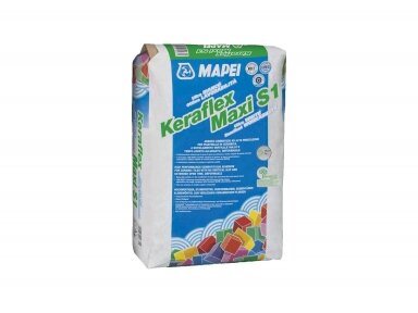 Keraflex Maxi S1 (C2TE S1) elastingi cementiniai klijai (balti) 20 kg Keraflex Maxi S1 (C2TE S1) elastingi cementiniai klijai (balti) 20 kg