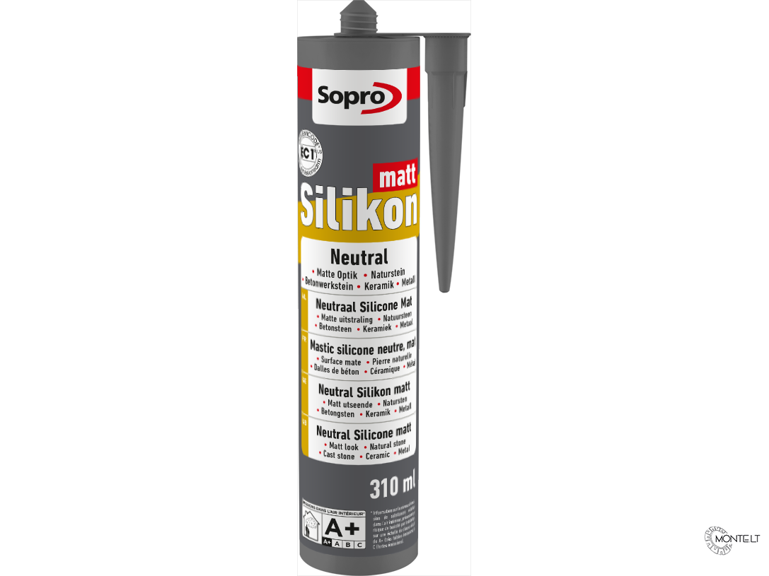 Matinis neutralus silikonas Sopro NSM, 310 ml