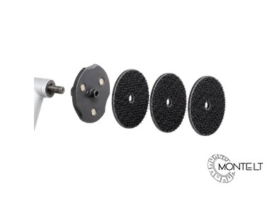 MAGNETINIS POLIRAVIMO PADUKŲ LAIKIKLIS Distar Click-Lock 50 su 3 vnt. keičiamomis plokštelėmis Ø50 MAGNETINIS POLIRAVIMO PADUKŲ LAIKIKLIS Distar Click-Lock 50 su 3 vnt. keičiamomis plokštelėmis Ø50