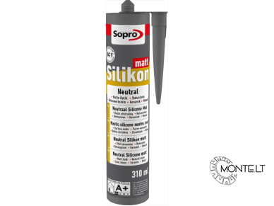 Matinis neutralus silikonas Sopro NSM, 310 ml