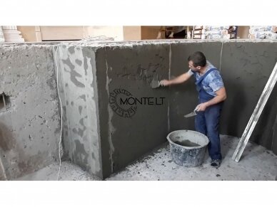 Nivoplan Plus cementinis grindų ir sienų išlyginamasis mišinys 3-50mm, Mapei, 25 kg 1