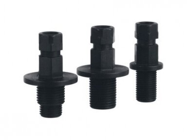 One-Click adapteriai bimetalinėms karūnėlėms su skylių praplatinimo adapteriu 14-210mm skersmens. One-Click adapteriai bimetalinėms karūnėlėms su skylių praplatinimo adapteriu 14-210mm skersmens.