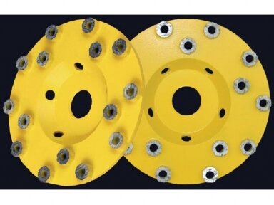 Turbo bead 125MM klijų, dažų, betono, universalus deimantinis šlifavimo diskas Turbo bead 125MM klijų, dažų, betono, universalus deimantinis šlifavimo diskas