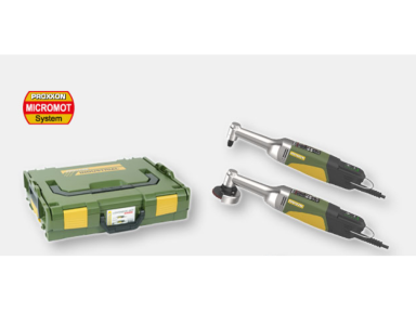 Dviejų įrankių / graverių rinkinys LHW/BL ir LWB/BL 230V, 250W + L-Boxx dėžė, Proxxon