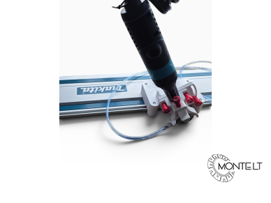 Bihui AGMN100 graverio laikiklis pjovimui ant MAKITA ir Festool liniuočių 3D 5