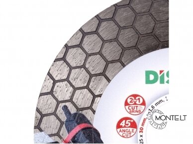 Slider 45 PRO deimantinis diskas 125x1,6x25x30 Edge Dry Slider