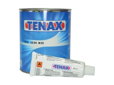Tenax Solido Nero poliesterio klijai akmens klijavimui, juodos spalvos Tenax Solido Nero poliesterio klijai akmens klijavimui, juodos spalvos