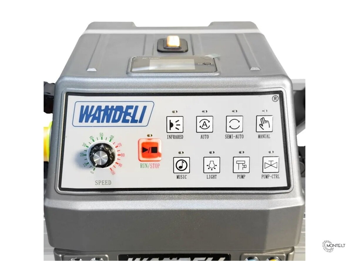 WANDELI QLZ-ZD 1200 EU LED automatinės plytelių pjovimo staklės, 4500W bešepetėlinis variklis su praplatintu stalu 4